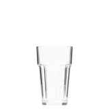Plastic transparant frisdrankglas Sir fredo 30 centiliter leeg.